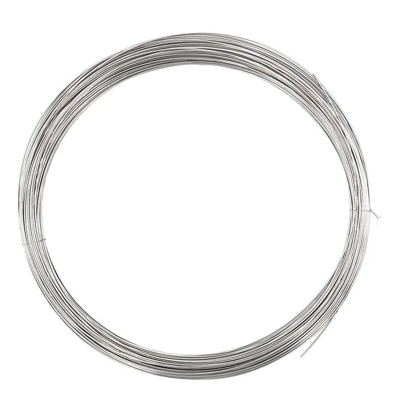 304 Stainless Steel Hard Single Wire Steel Wire Elevator Stakeout Line 0.1mm 0.2mm 0.3mm 0.4mm 0.5mm 0.6mm 0.8mm Bri